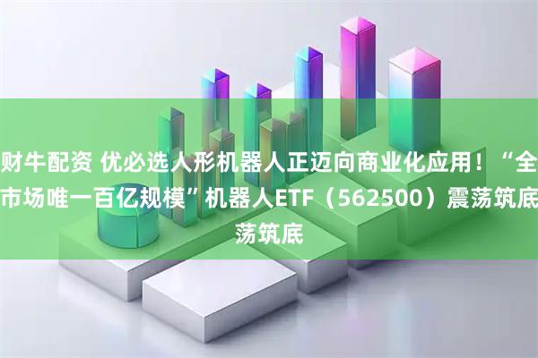 财牛配资 优必选人形机器人正迈向商业化应用！“全市场唯一百亿规模”机器人ETF（562500）震荡筑底